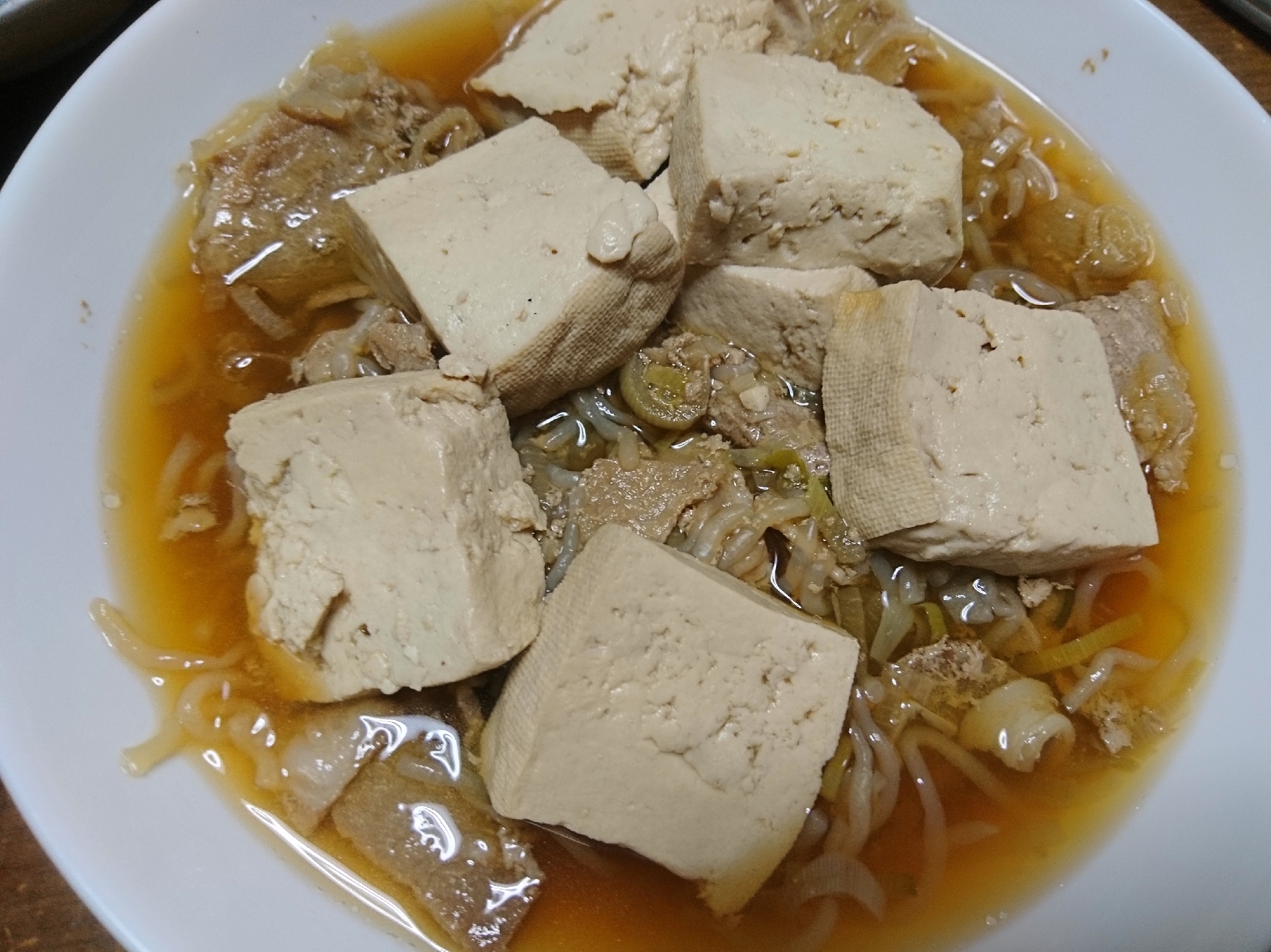 しらたき 肉 豆腐