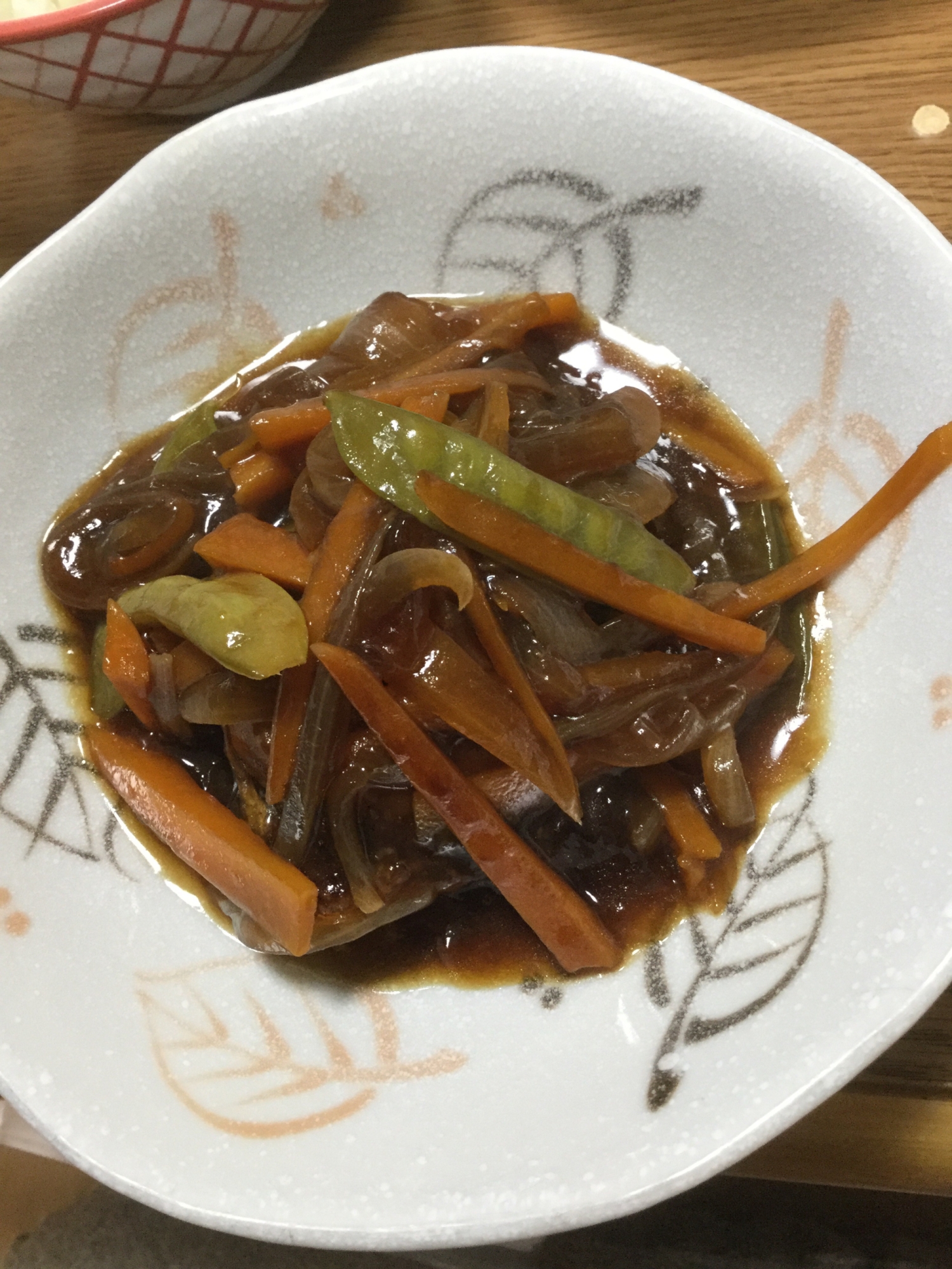 ブリの野菜あんかけ