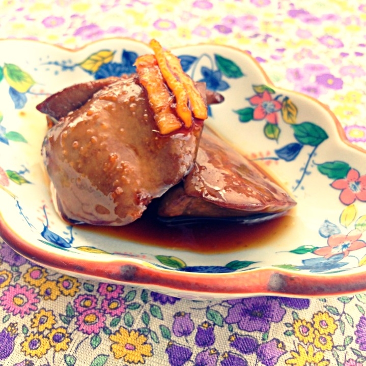 うちの鶏きも煮♡