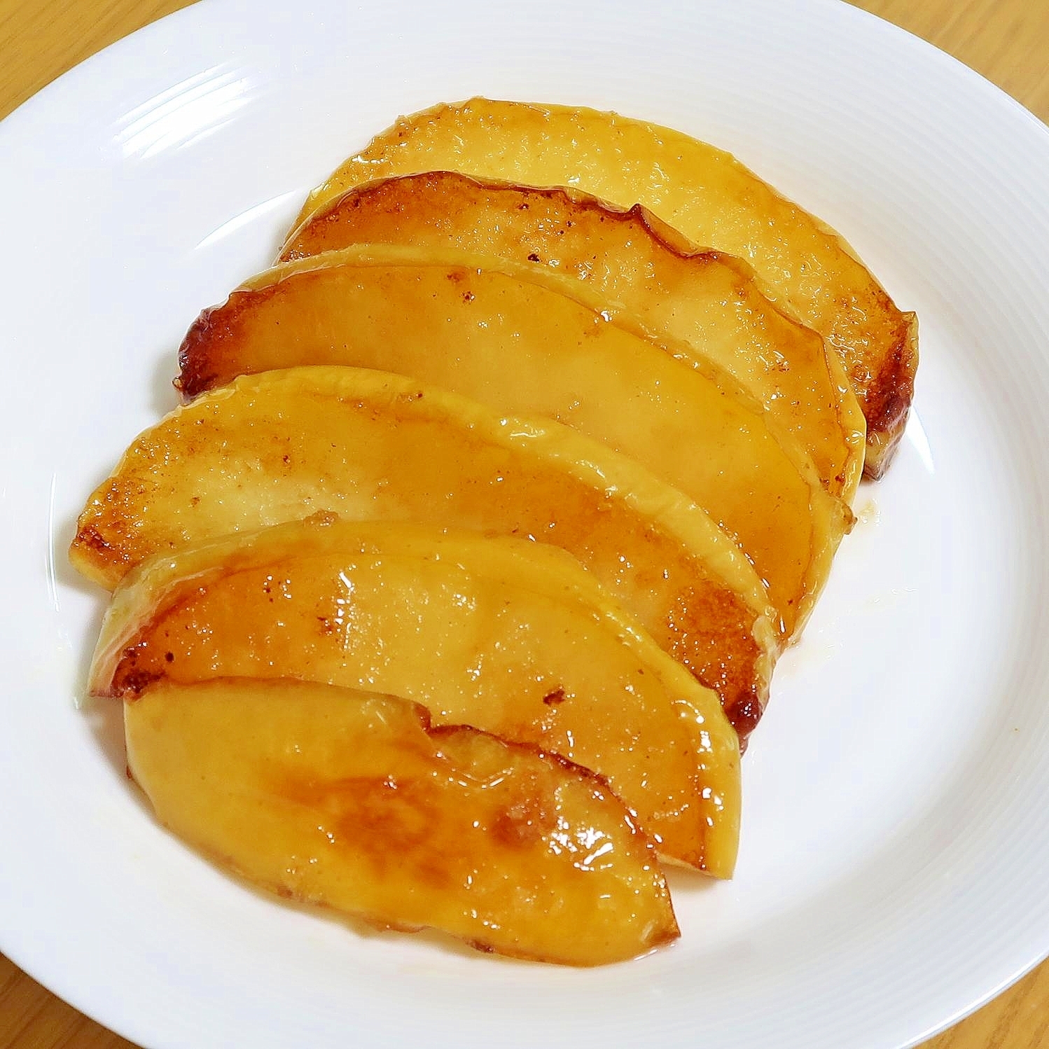 りんごのバターソテー☆簡易焼きりんご☆卵焼き器で