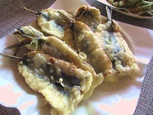 小料理屋さんのイワシのパン粉焼き♪（パセリ）