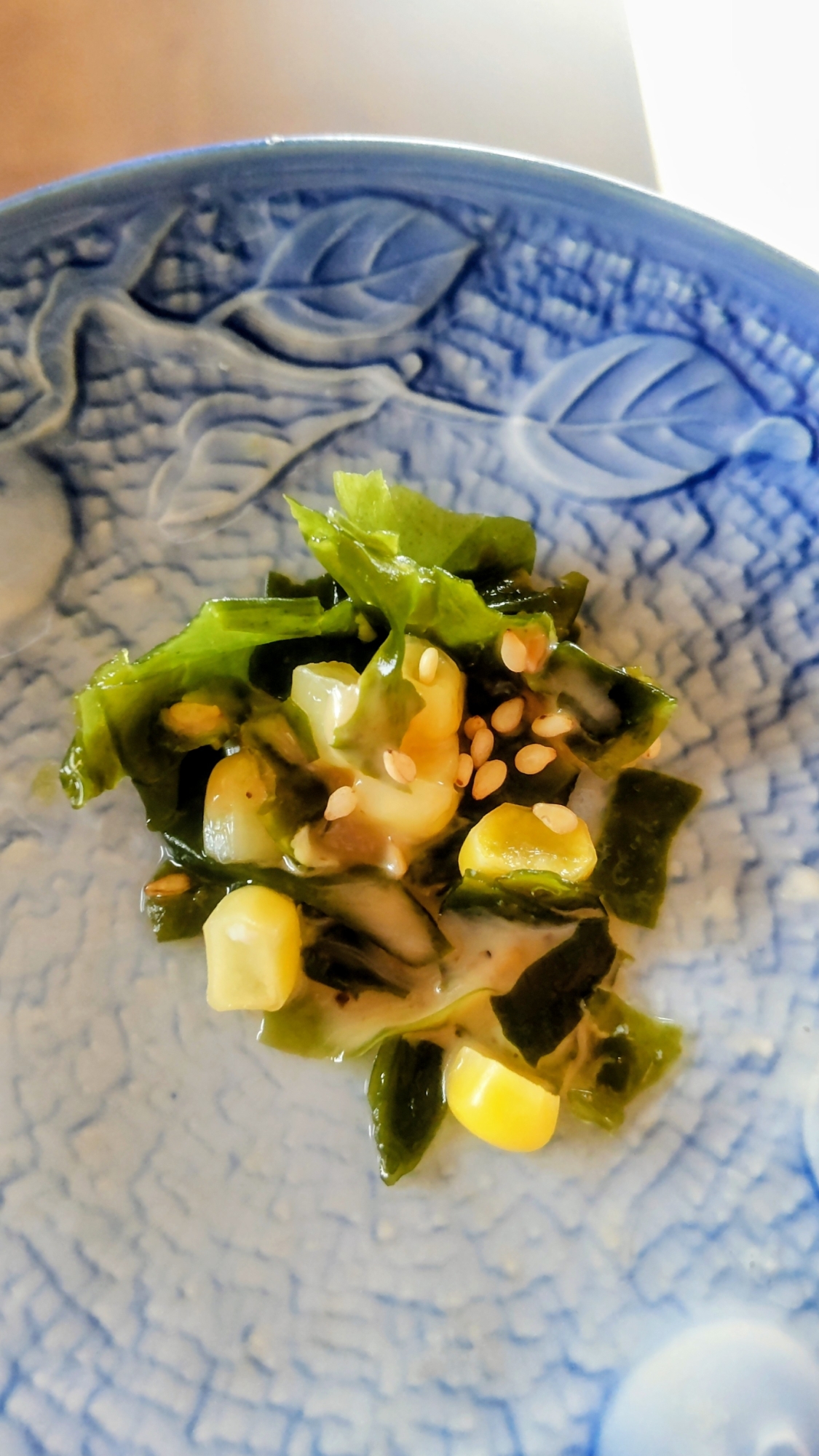 わかめコーンサラダ