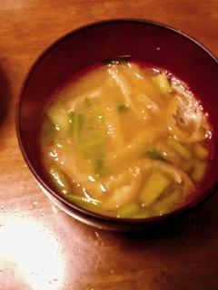 かぶの葉は風味がありますね　美味しかったです