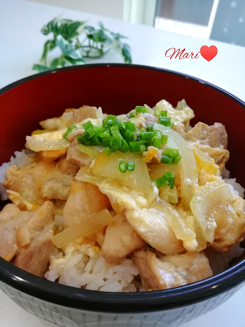 フライパンで簡単！親子丼