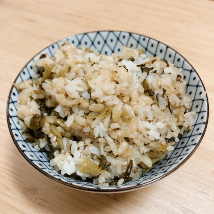 大根の葉の浅漬けで簡単混ぜご飯