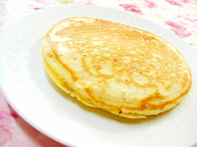 ❤ツナ缶とホワイトチアと白胡麻のパンケーキ❤