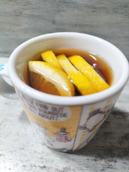 国産レモンの蜂蜜&紅茶漬け