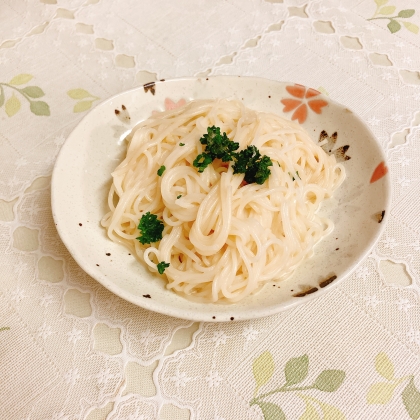 マヨ醤油そうめん