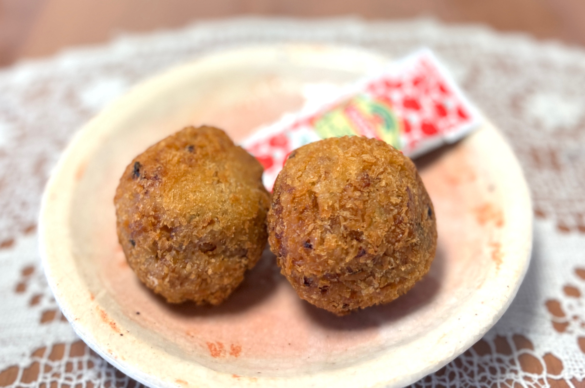 残ったチキンライスで味変しよう☆チキンライスボール