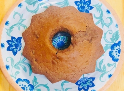 スーパーカップで作るチョコパウンドケーキ