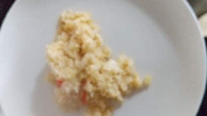 バターの卵チャーハン