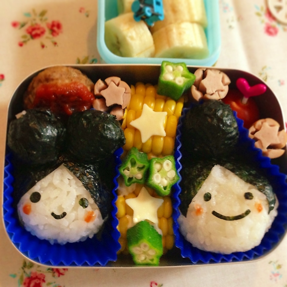 七夕☆織姫彦星弁当