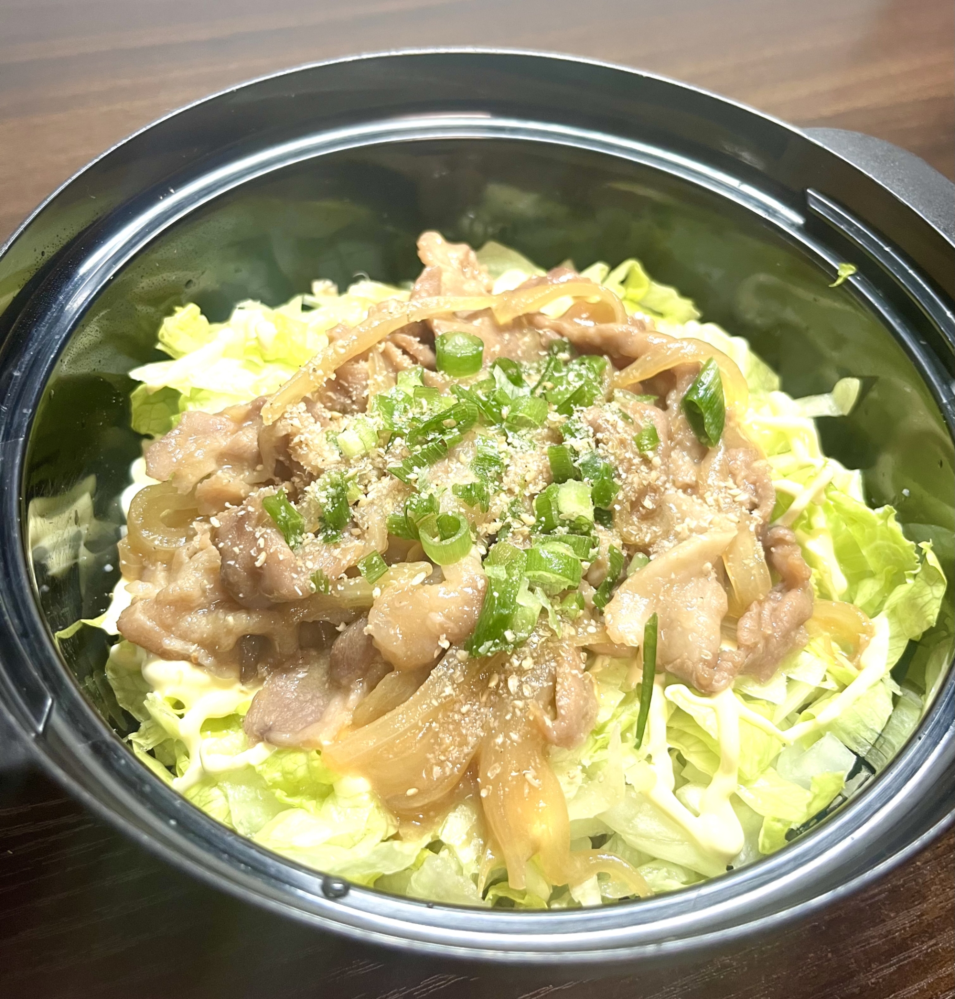 【簡単レンジ4分】トロ旨！生姜焼き丼