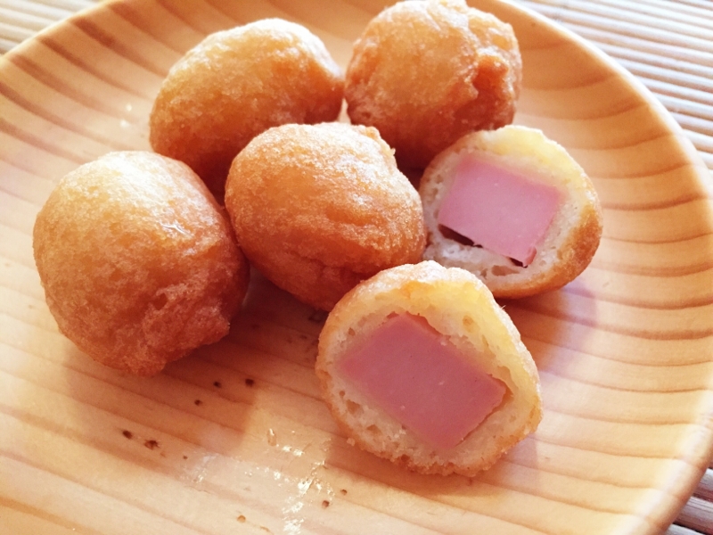 HMで！ひとくちミニミニアメリカンドック