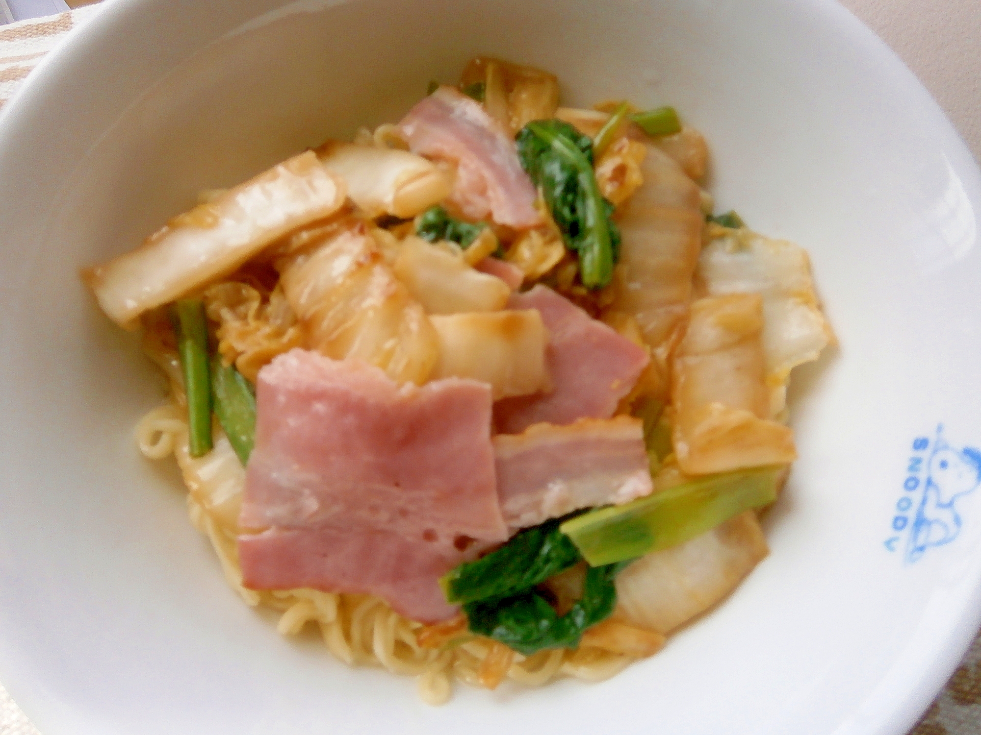 インスタントラーメンで！あんかけラーメン