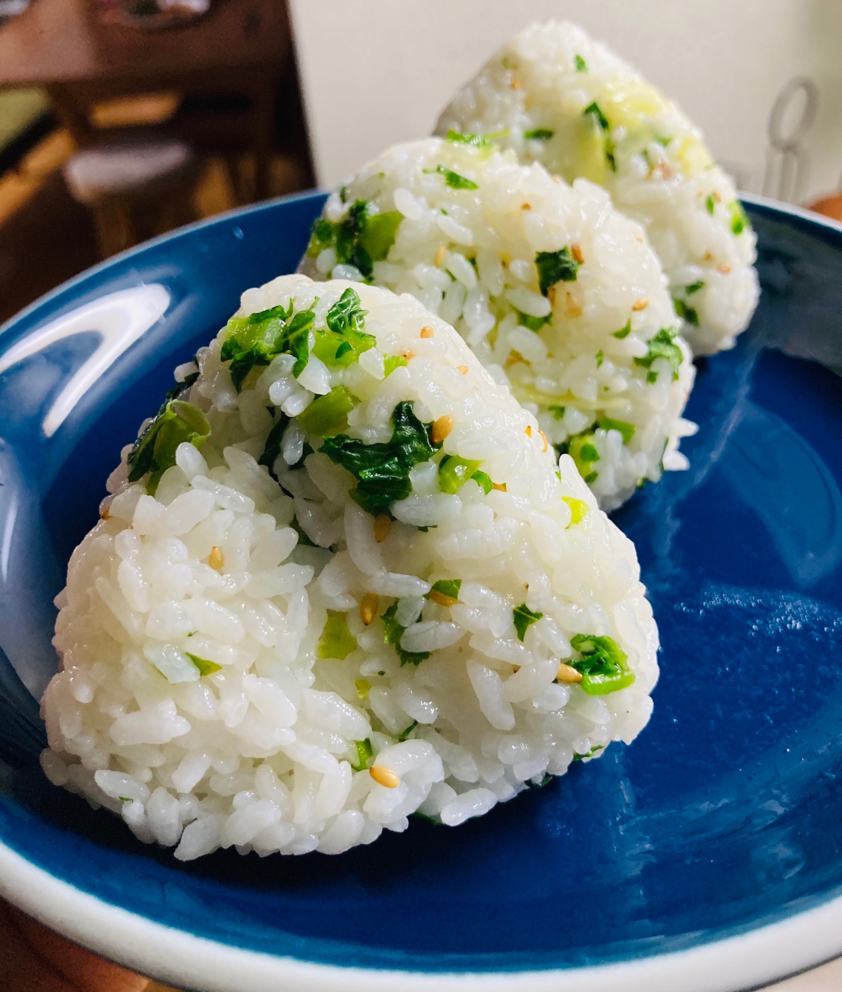 大根葉漬物おにぎり