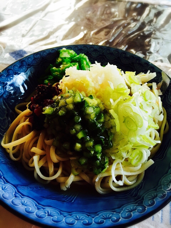 さっぱり梅と山形のだしうどん レシピ 作り方 By 美味しいものを食べるのが一番幸せ 楽天レシピ