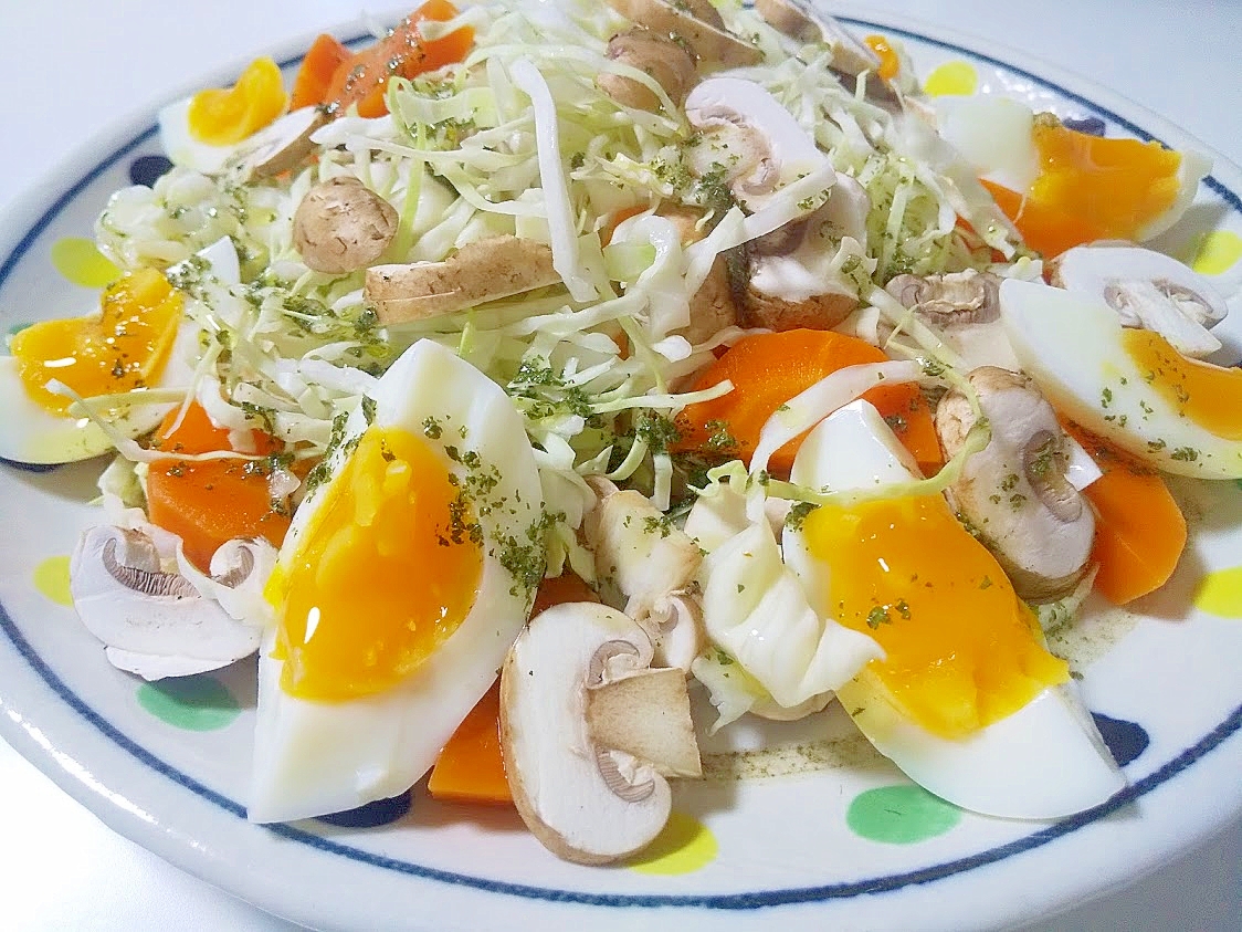 半熟ゆで卵とマッシュルームのパセリドレッシング レシピ 作り方 By Fumi 楽天レシピ 半熟ゆで卵とマッシュルームのパセリドレッシング レシピ 作り方 By Fumi 楽天レシピ