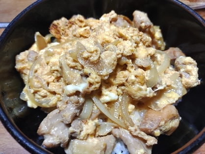 簡単手軽、親子丼