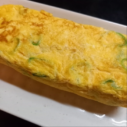出汁たっぷり★ネギ入りだし巻き卵　卵焼き