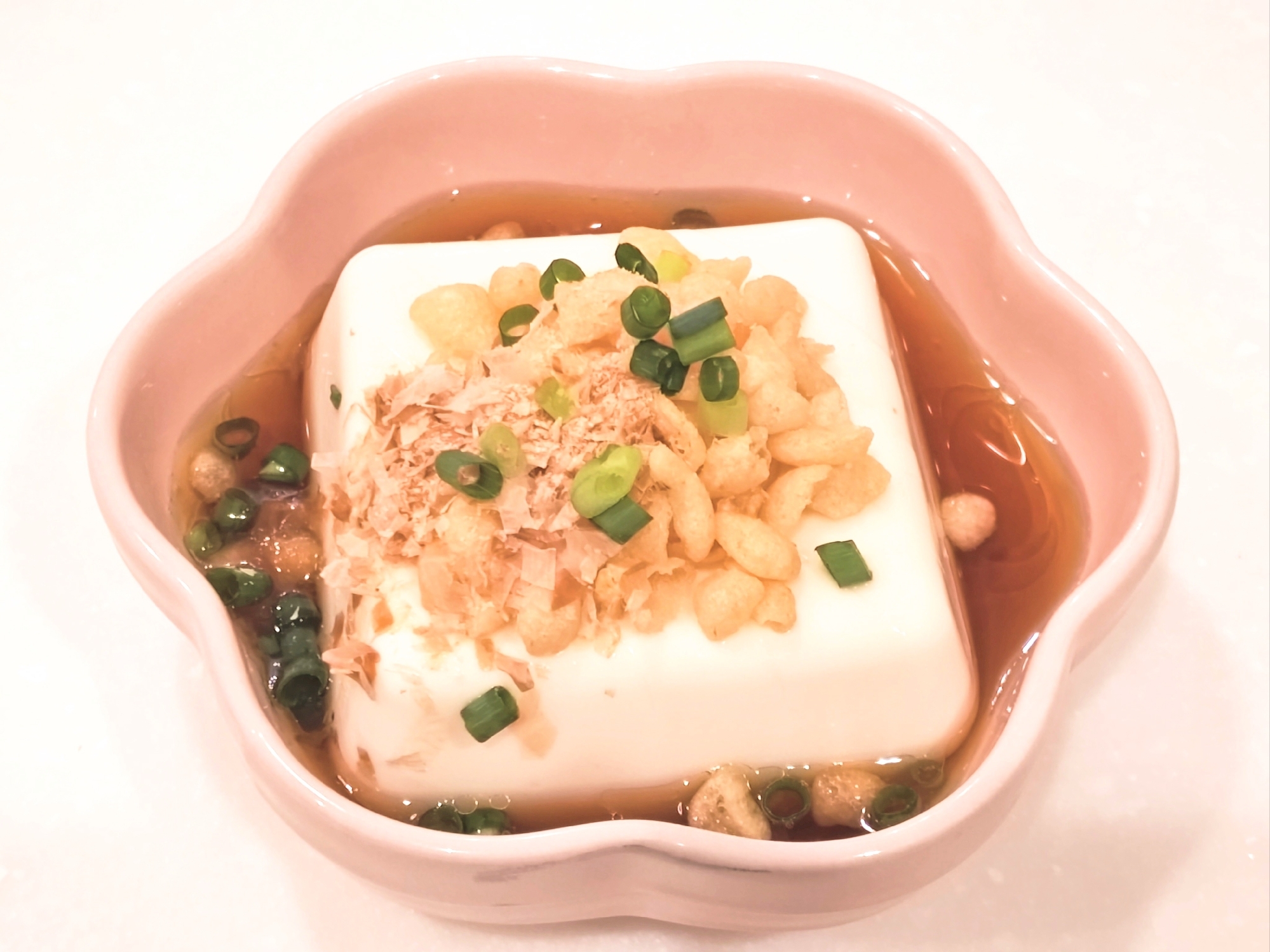 ♡ゆず風味の揚げ出し豆腐風