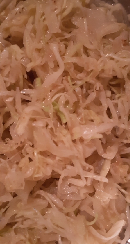 千切りキャベツでサラダ(和風ドレッシングの作り方)