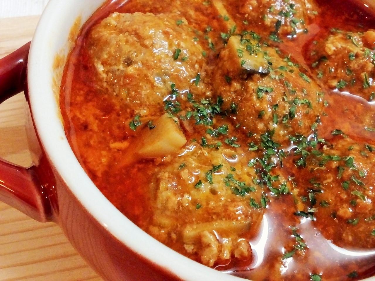 簡単 ミートボールのトマトソース煮込み レシピ 作り方 By 体脂肪率11 夫人 楽天レシピ 簡単 ミートボールのトマトソース煮込み レシピ 作り方 By 体脂肪率11 夫人 楽天レシピ