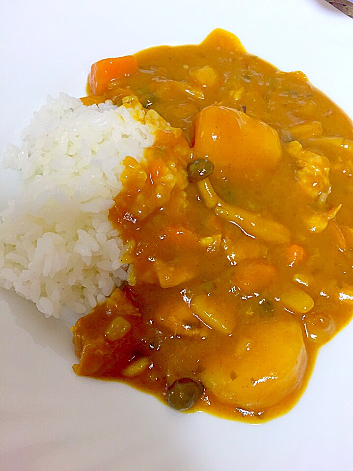 圧力鍋で簡単カレー