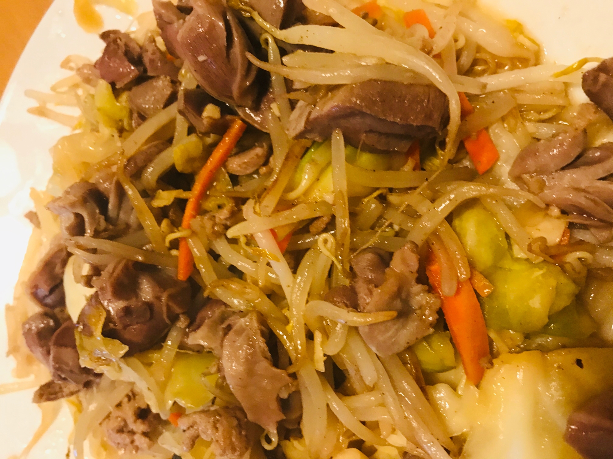 砂肝ともやしの野菜炒め レシピ 作り方 By なりこかあちゃん 楽天レシピ