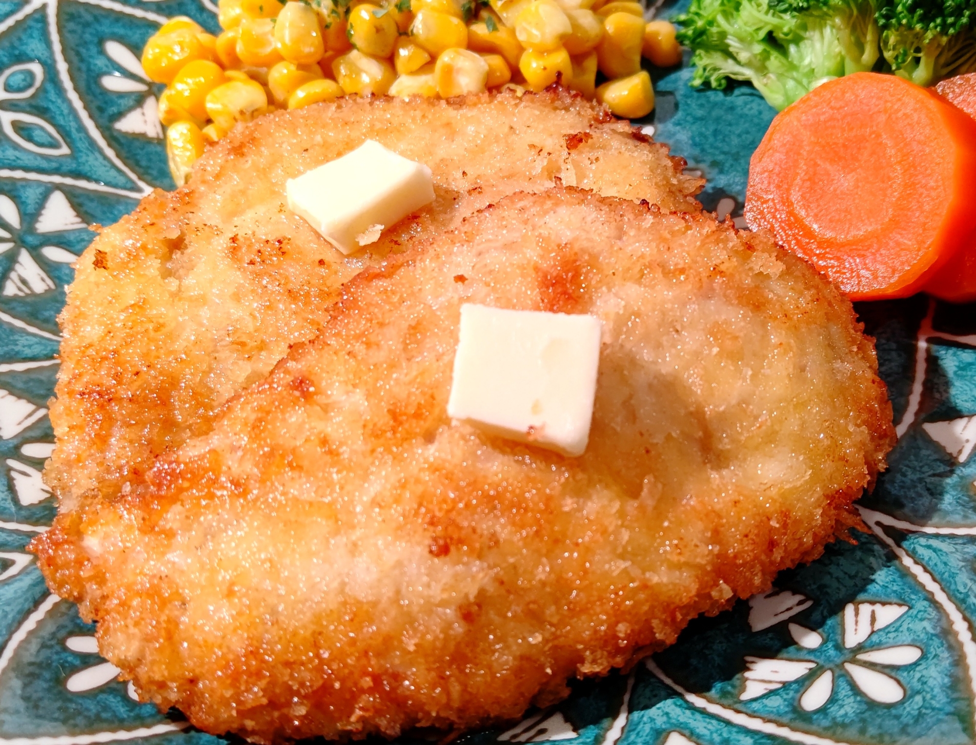 シュニッツェル風な鶏むね肉でチキンカツ！