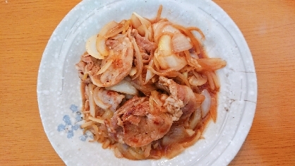 やわらかい☆豚肉のしょうが焼き