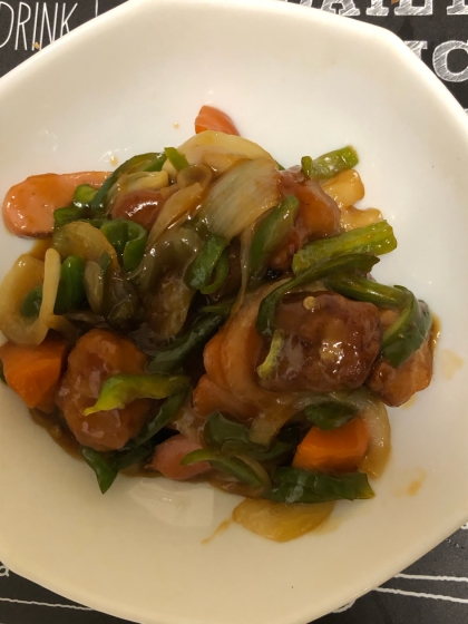 おいし～い甘酢あん酢豚