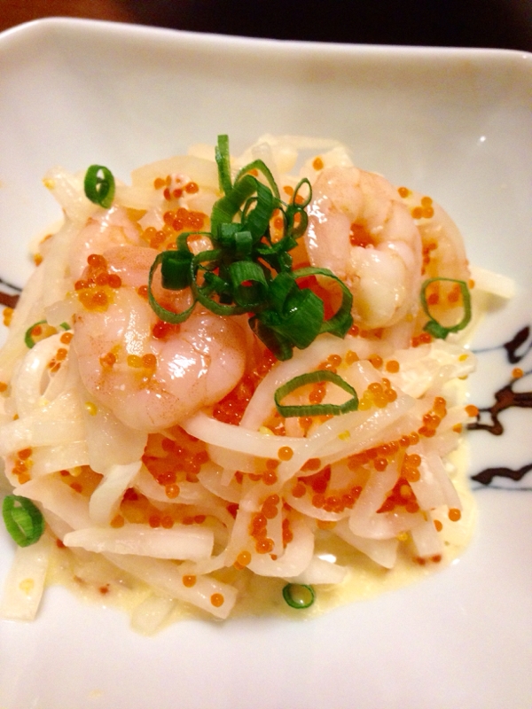 えびととびっこと大根のサラダ レシピ 作り方 By qちゃん7951 楽天レシピ えびととびっこと大根のサラダ レシピ 作り方 By qちゃん7951 楽天レシピ