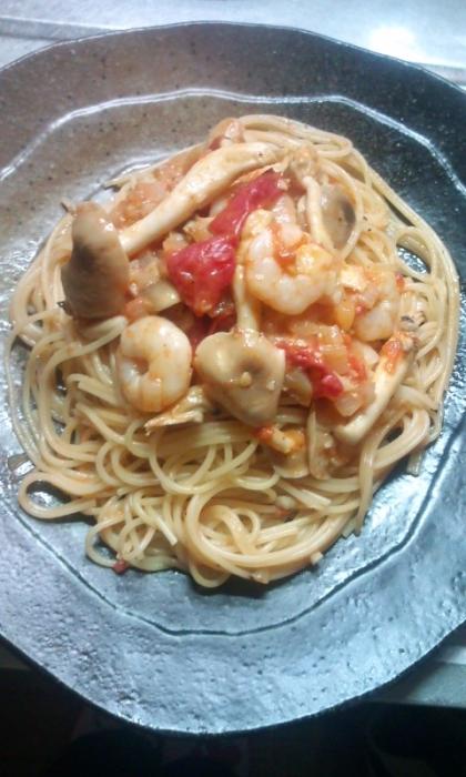 モモ肉ではなく海老ですが…ソースがとっても美味しいです☆