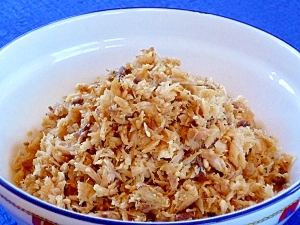 アツアツご飯の友♪ 塩さばフレーク