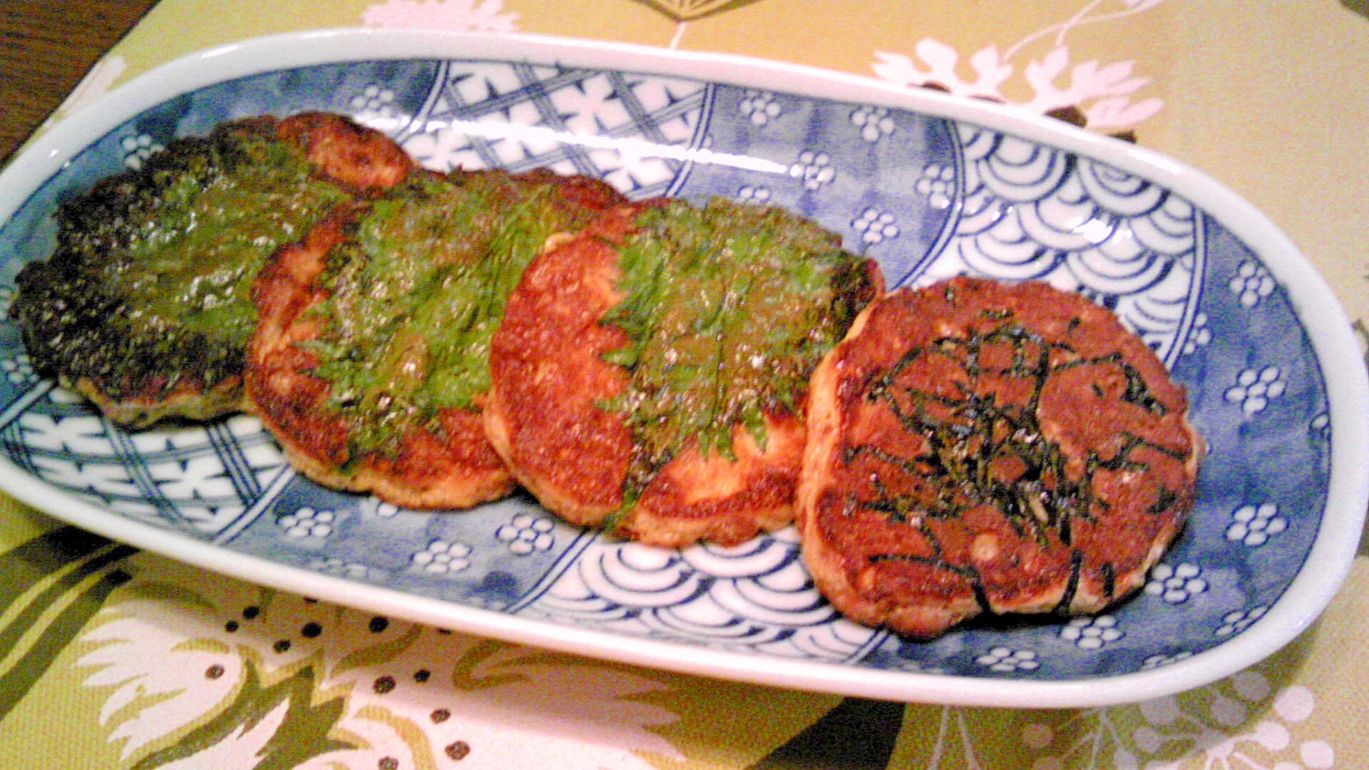 納豆の大葉・海苔焼き