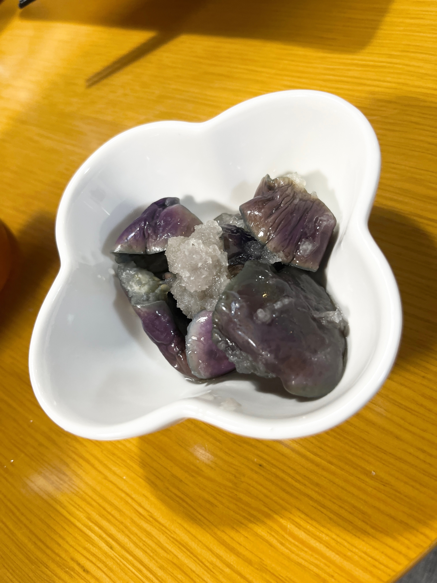 レンチンで簡単！ナスの煮浸し