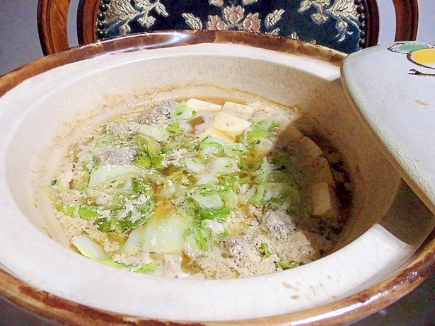 豆乳の湯豆腐