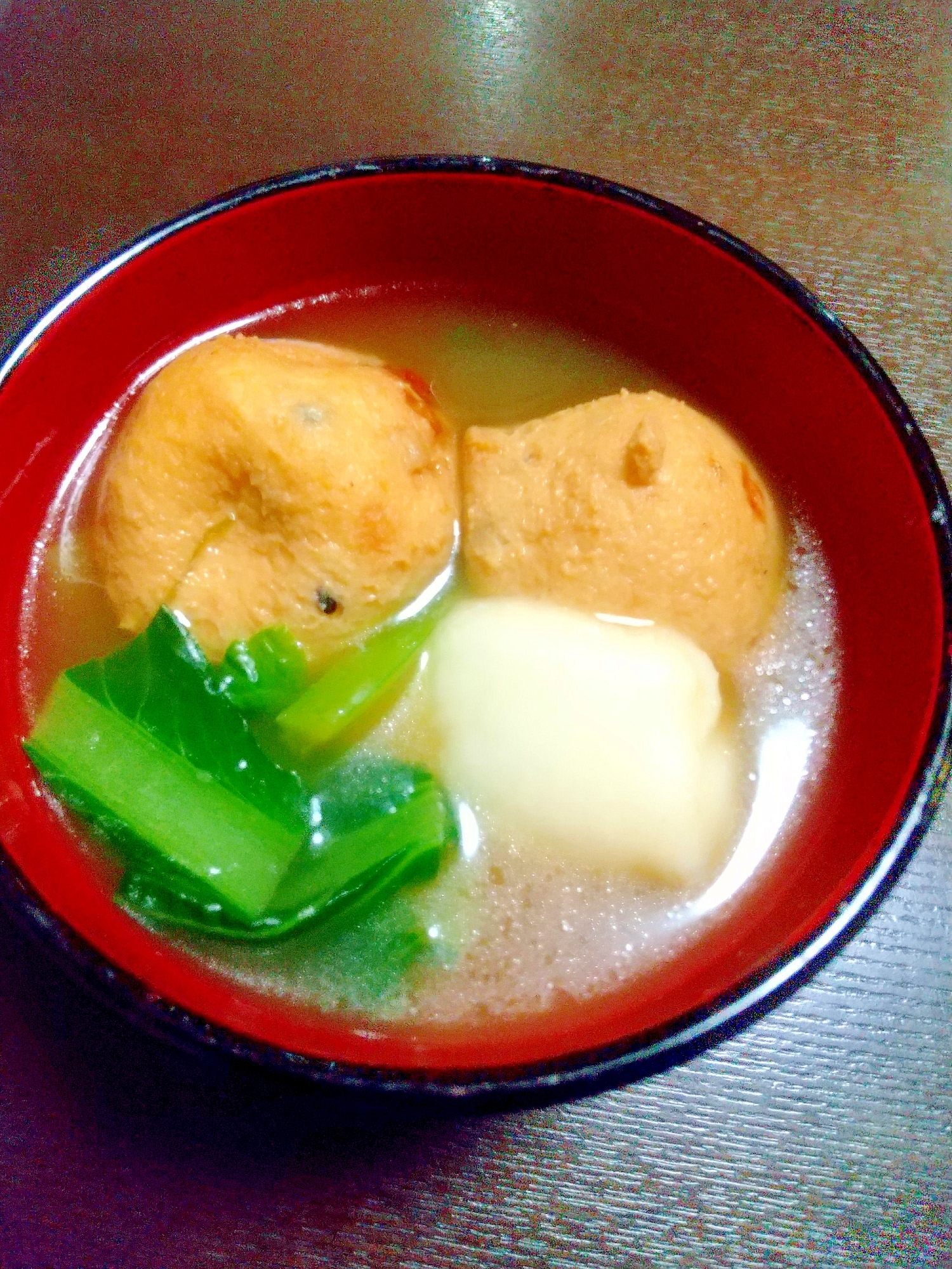 朝から温まる簡単お雑煮です
