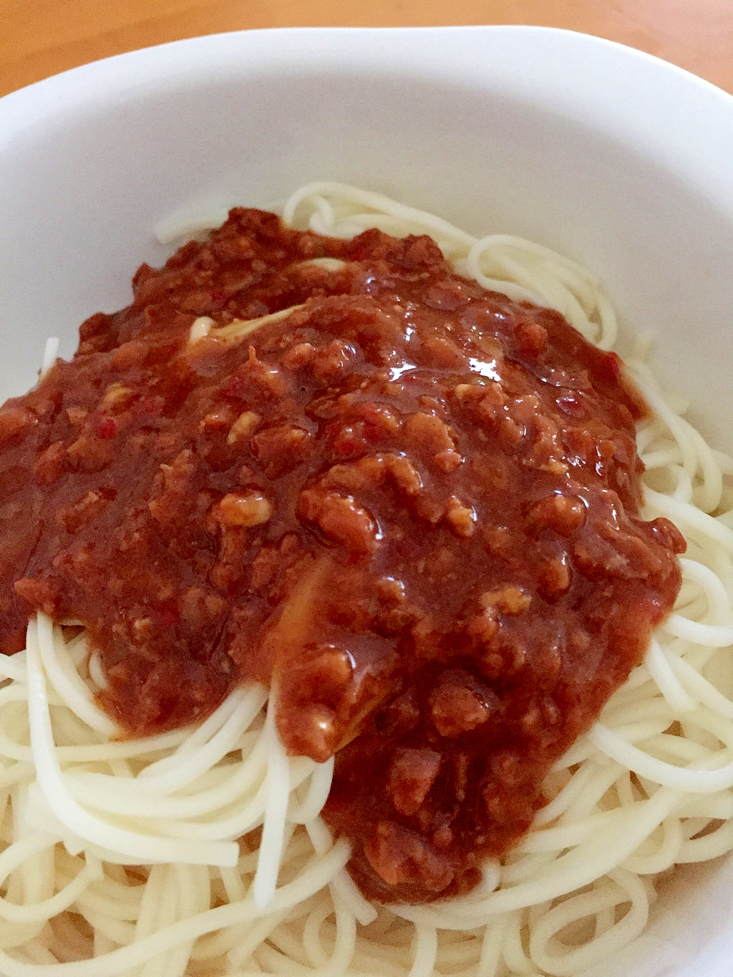 味噌そぼろのそうめん☆