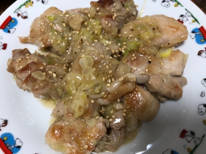 もも肉で作りました！材料も少ないし簡単で美味しかったです(*´∀`)♪