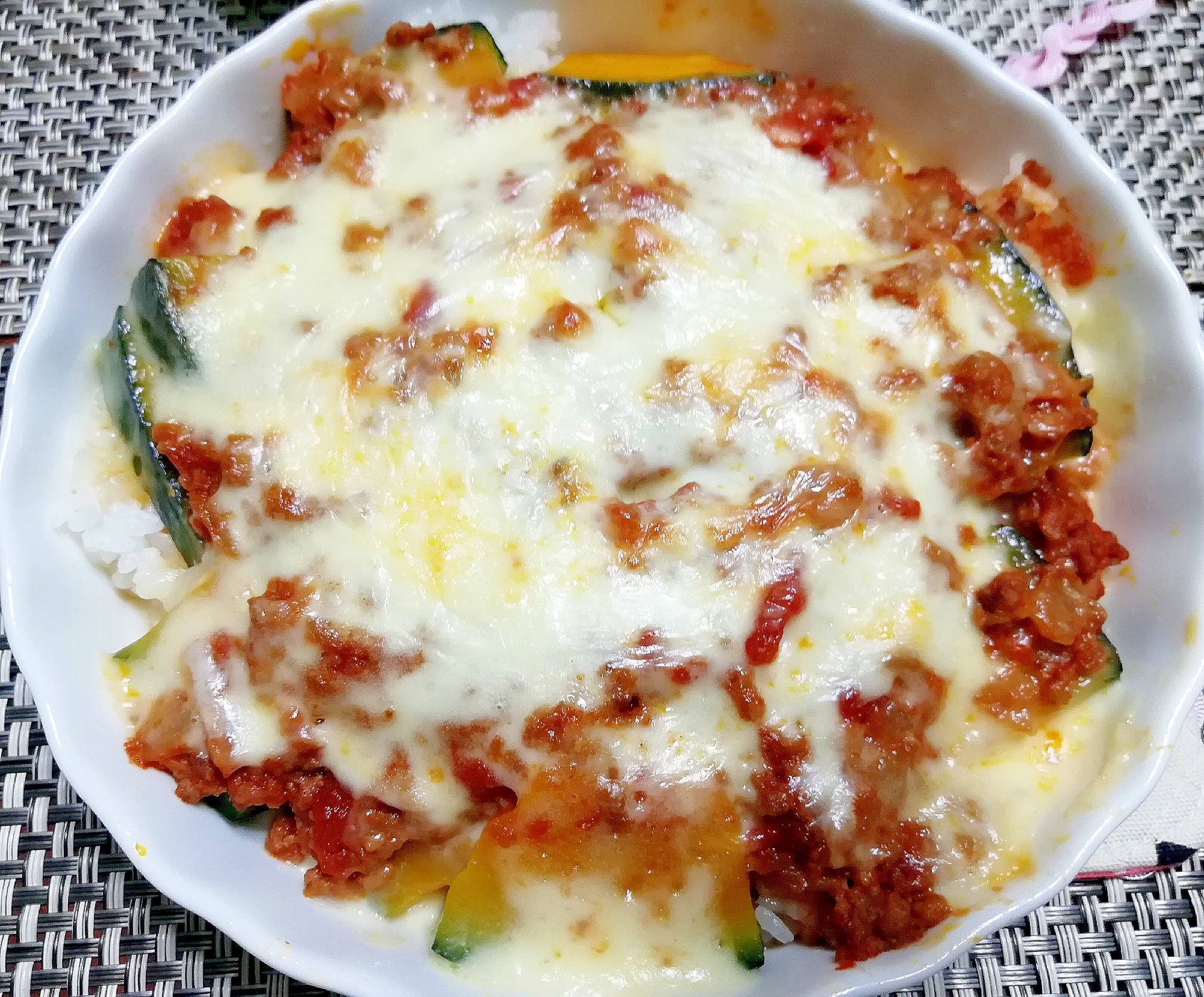 かぼちゃでかさ増し ミートソースドリア レシピ 作り方 By さとママ3645 楽天レシピ