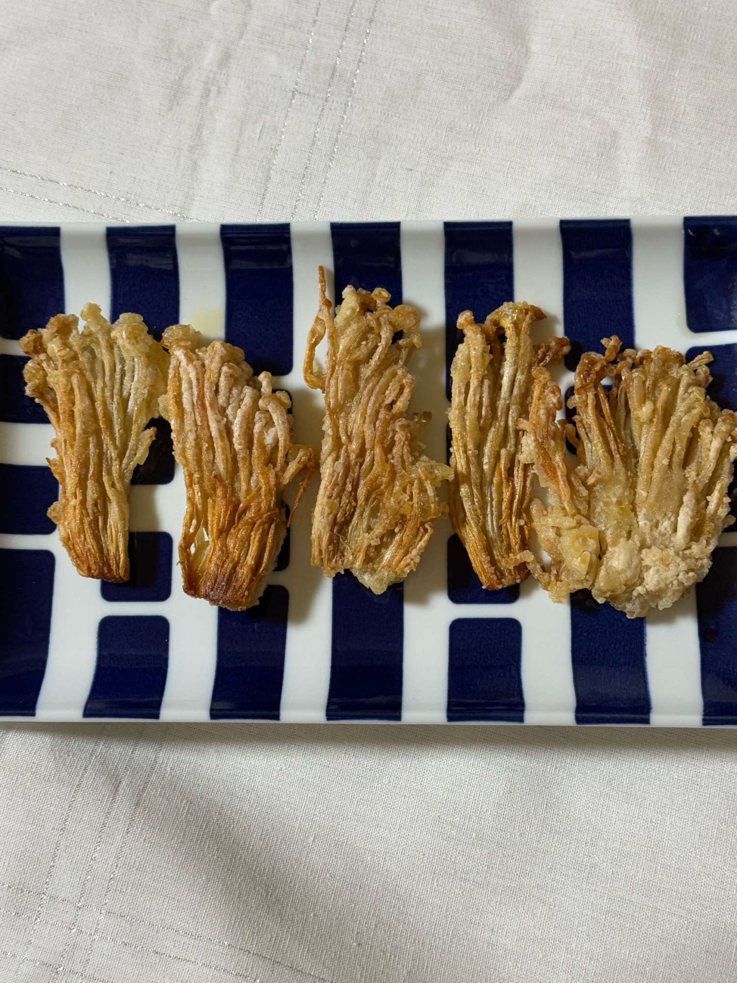 えのき茸のカリッと焼き(白だし味)
