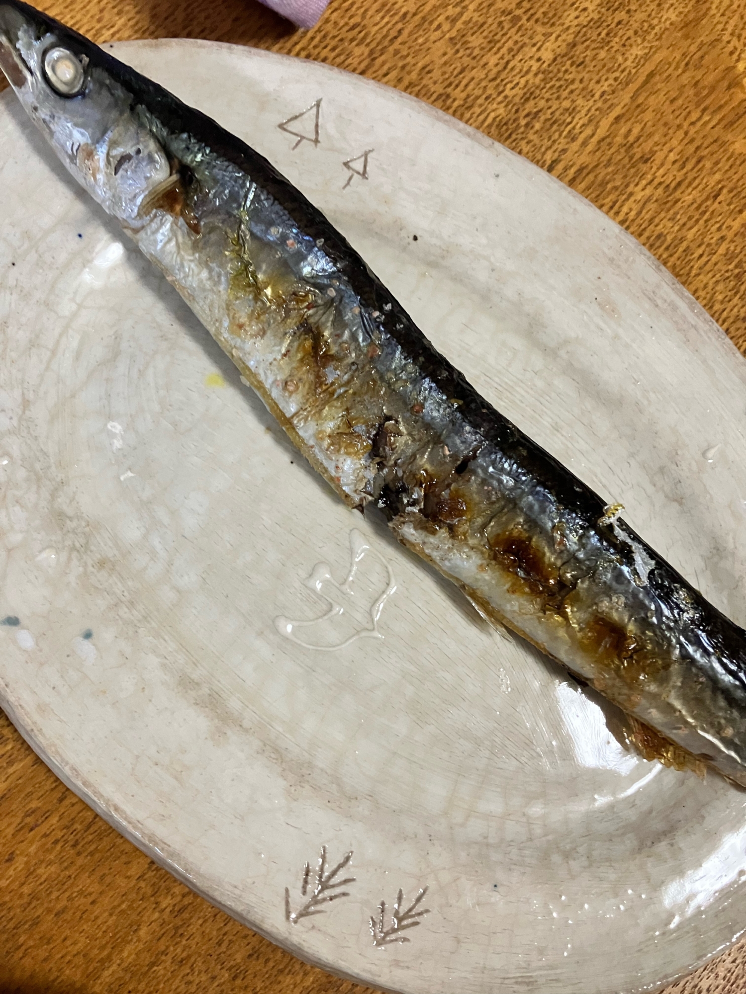 さんま 岩塩焼き