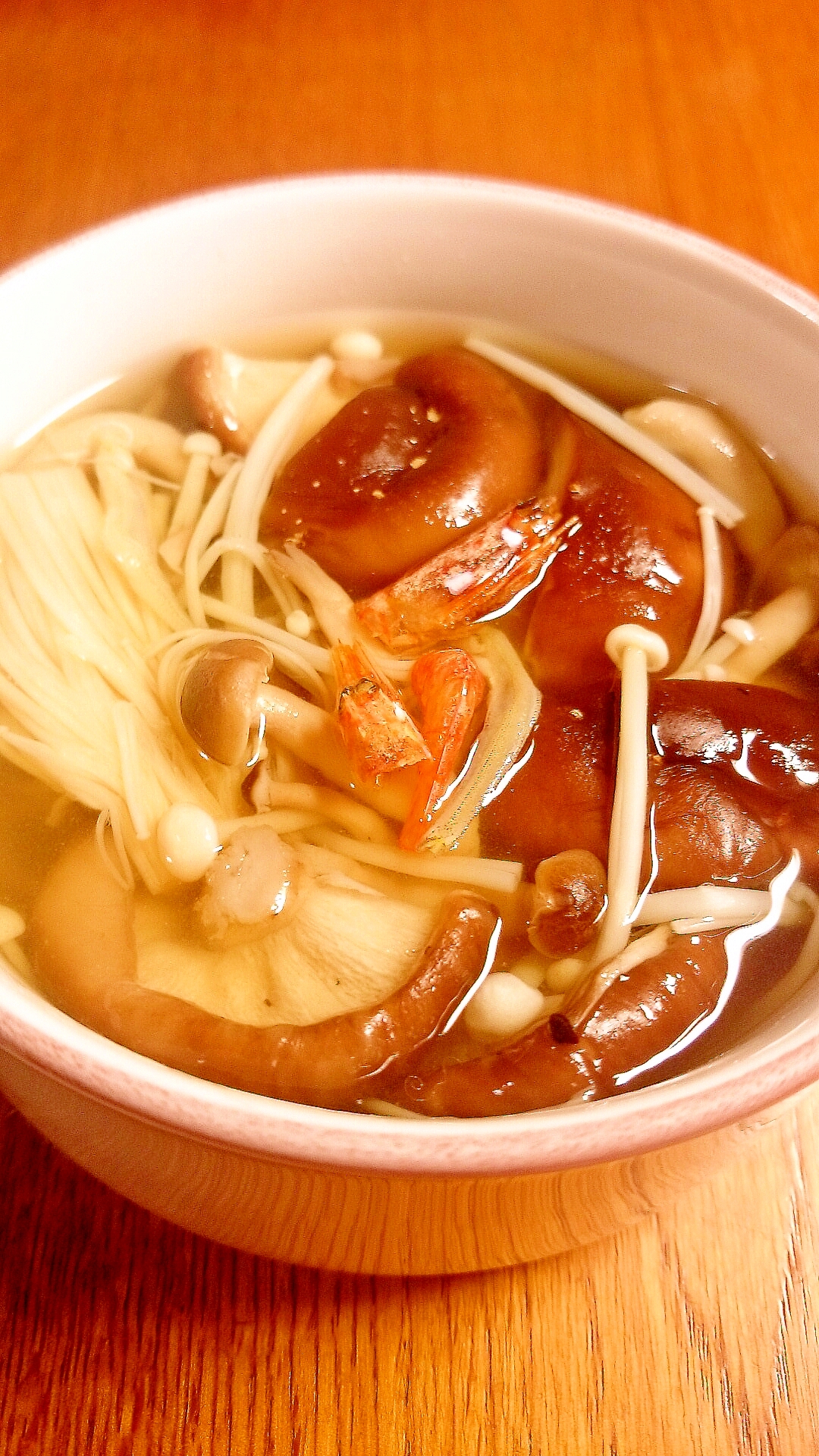 たっぷりきのこの和風スープ