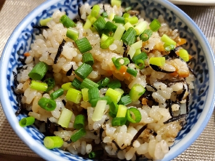 具３つだけ シンプル炊き込みご飯