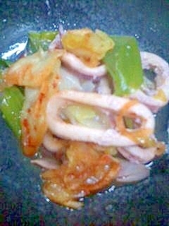 いかのピリ辛炒め