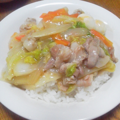 うちの中華丼