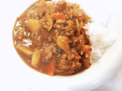 市販のルーに☆ひと手間で　満足カレー