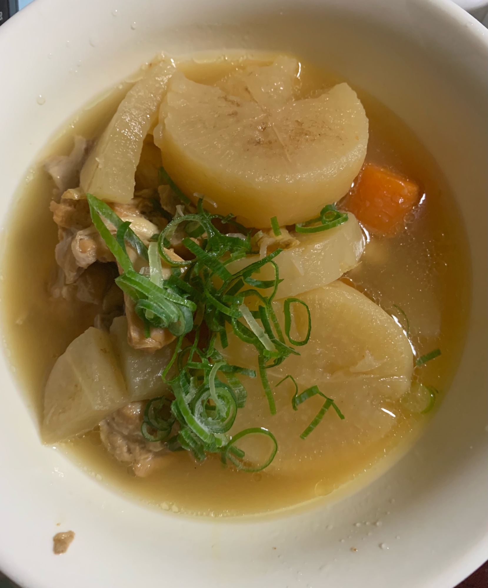 さっぱり鶏肉大根煮